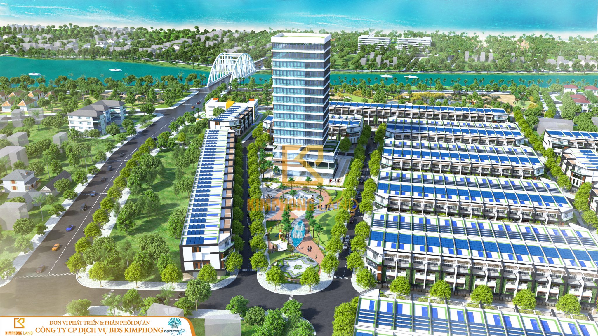 Khu đô thị Đại Dương Xanh, Khu đô thị River view, Kh đô thị Blue Ocean, Bất động sản Nam Đà Nẵng - Hội An Khu đô thị Đại Dương Xanh - Ảnh 2