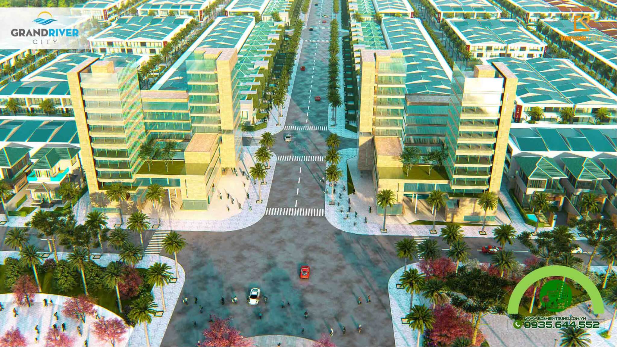 Phối cảnh dự án Grand River City - Ảnh 6