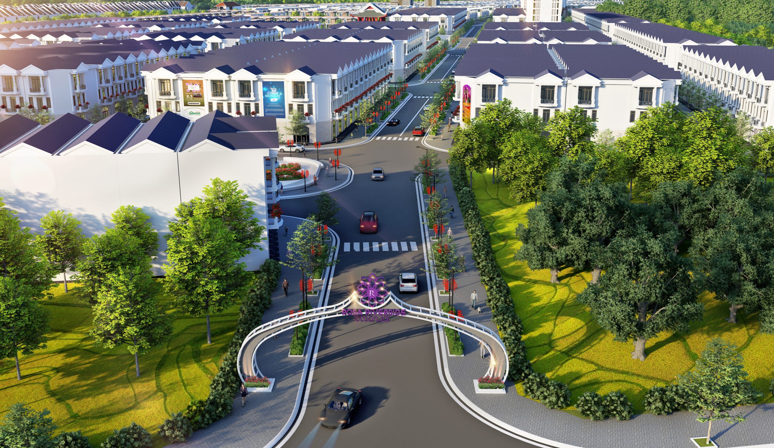 Phối cảnh dự án Rosa Riverside Complex Quảng Nam 3