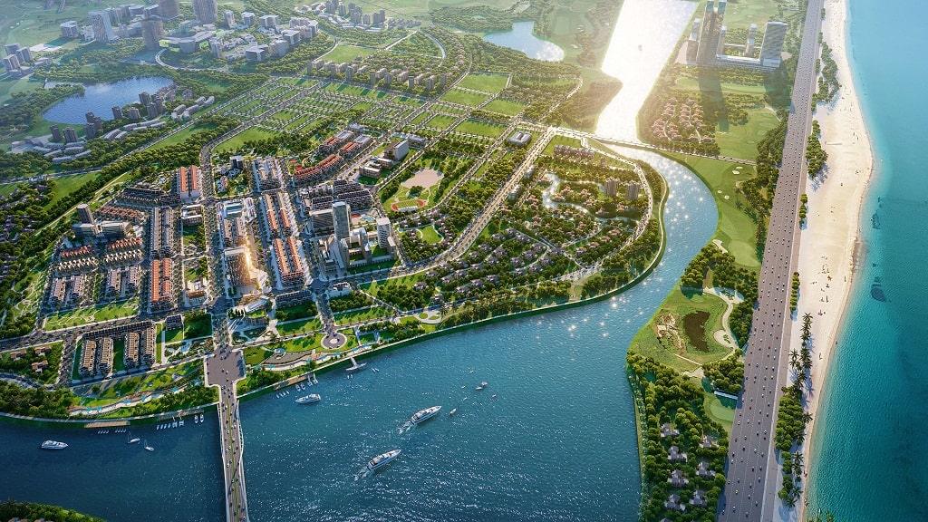 vị trí tổng quan dự án indochina complex riverside