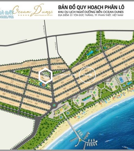 Bán đất nền dự án Ocean Dunes - Phố Biển Rạng Đông Phan Thiết, khu đô thị biển giá đầu tư 0